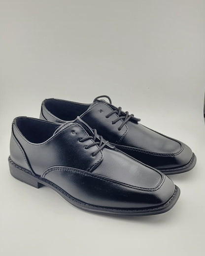 Zapato escolar negro para varon