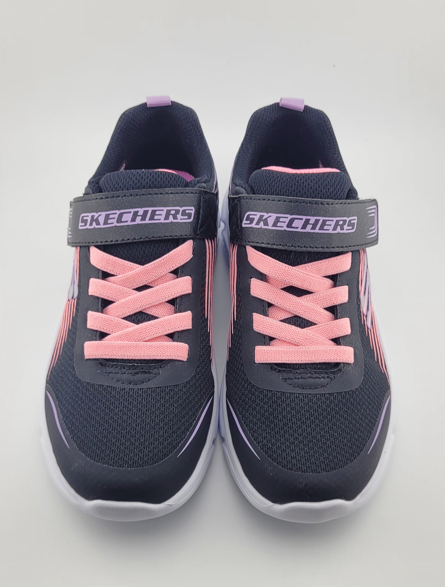 Tennis Skechers rosado con negro