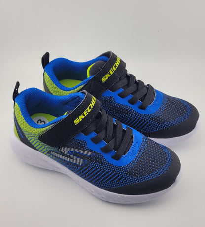 Tennis Skechers azul con negro