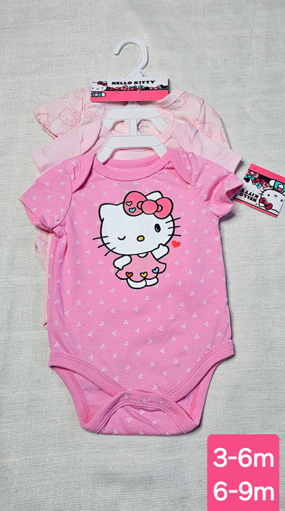 Set de mamelucos Hello Kitty