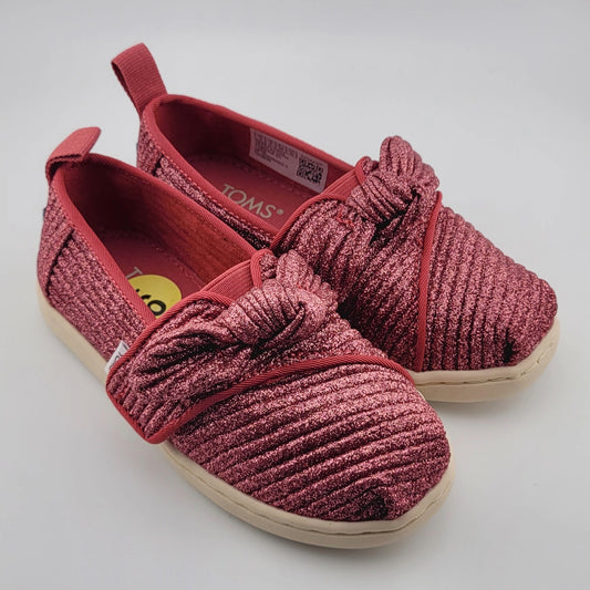 Zapatos Toms rojos